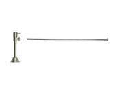 Toilet Supply Kit - Contemporary Lever Handle with 1/4 Turn Ceramic Disc Cartridge Valve (MT516L-NL) - Angle Sweat, Flat Head Riser